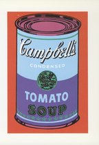 Andy Warhol - Colored Campbell's Soup - Vintage dubbele kaarten - Set van 10 kaarten met eco-katoen enveloppen