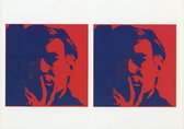 Andy Warhol - Self-Portrait - Vintage dubbele kaarten - Set van 10 kaarten met eco-katoen enveloppen