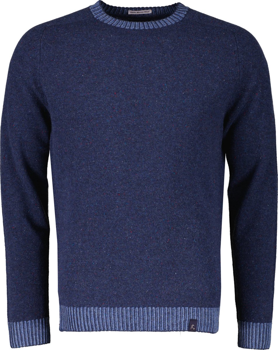 Colours & Sons Pullover - Modern Fit - Blauw - XXL