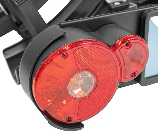 Twinny Load E-Carrier II – Kantelbare Fietsendrager – 2 Fietsen – Afsluitbaar – Opvouwbaar en Stevig