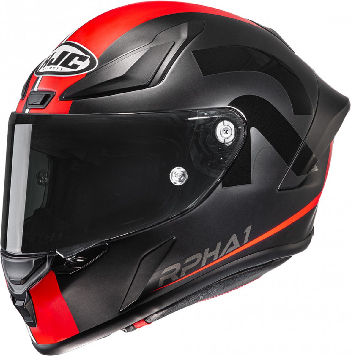HJC RPHA 1 Senin Zwart Rood Mc1Sf Integraalhelm M