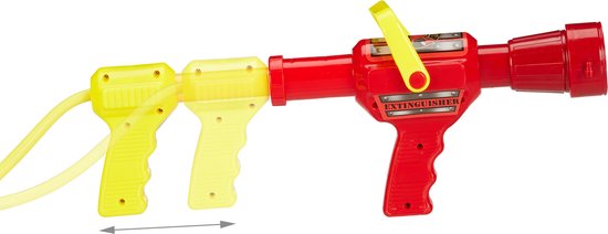 Merkloos 2x Waterpistool Brandweer Kinderen - Brandweerspuit