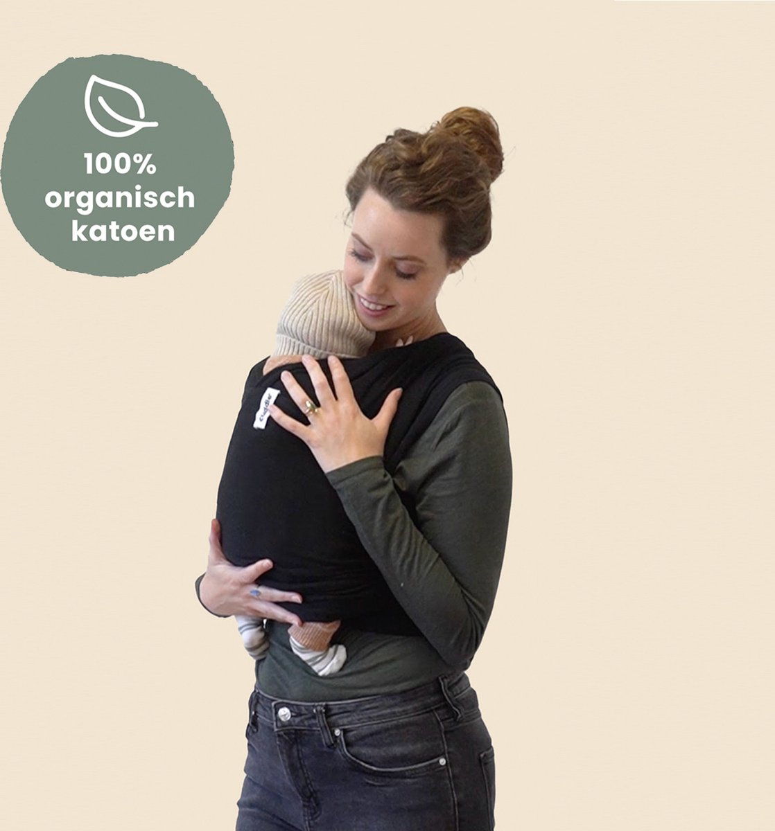 Cuddie Baby Draagdoek - Premium Organic Baby Draagdoek gemaakt van Bio  Katoen -... | bol.com