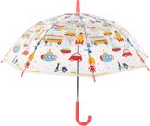Parapluie pour enfants - voitures - s'ouvre automatiquement - parapluie pour enfants - cadeau de Noël Sinterklaas shoe present