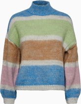 Pieces PCEMILYN LS HN WOOL KNIT BC - Blue Aster Blue