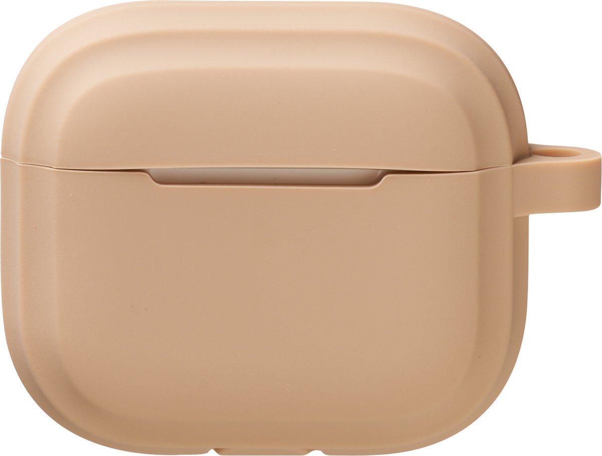 Fiquesa Autri® Airpods 3 hoesje - Airpods case - Siliconen case - beige