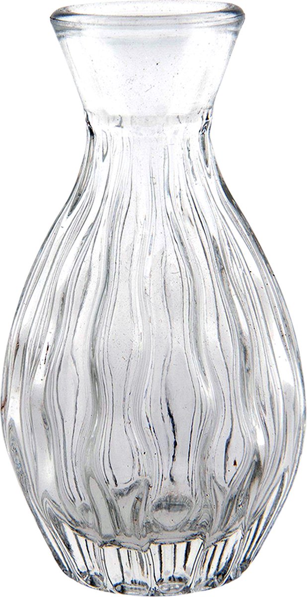 Clayre & Eef Vaas Ø 6x11 cm Glas