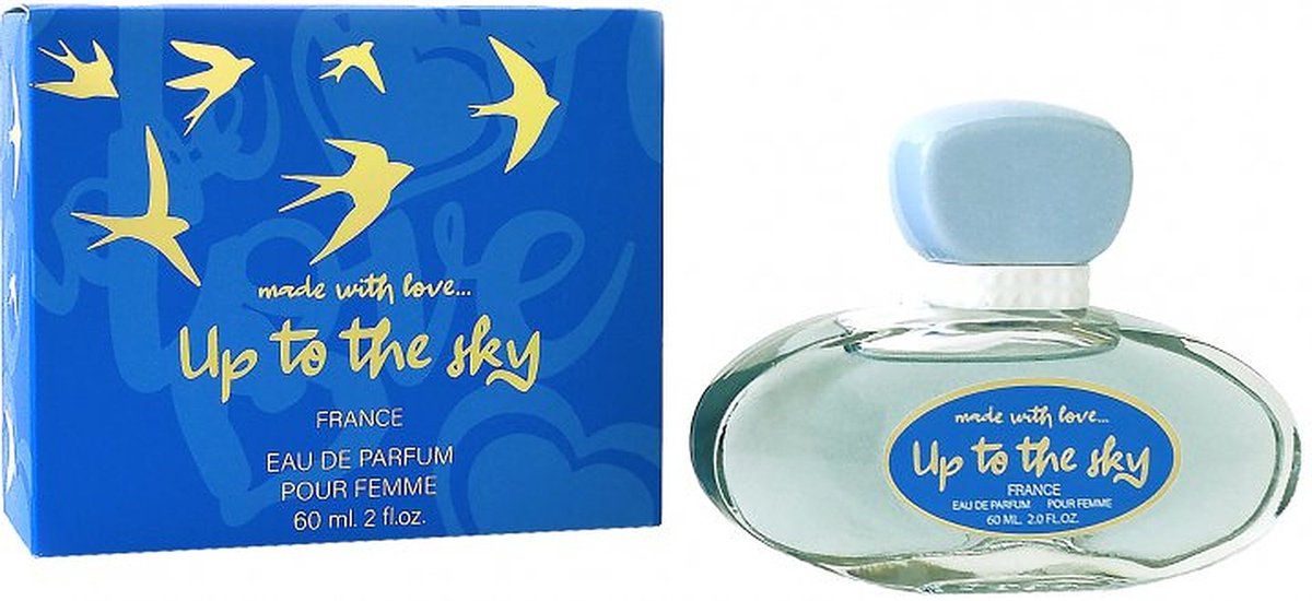 Cadeautip: Up to the Sky France een heerlijk bloemige geur met Jasmijn en Ceder + gratis 30 ml parfum