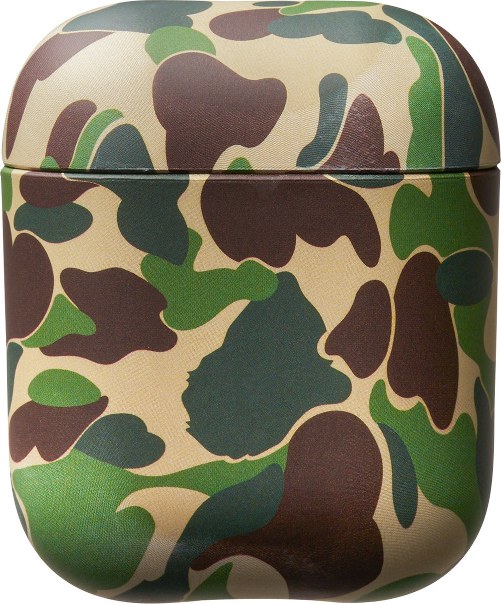Fiquesa Autri® Airpods Hoesje - airpods case - groen - camouflage