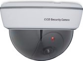 Relaxdays dummy dome camera - nepcamera - knipperende led - binnen & buiten - wit