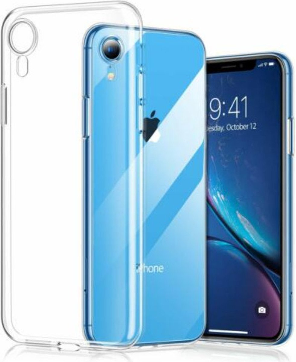 iphone xr hoesje - iPhone xr case siliconen - iphone xr hoesje transparant