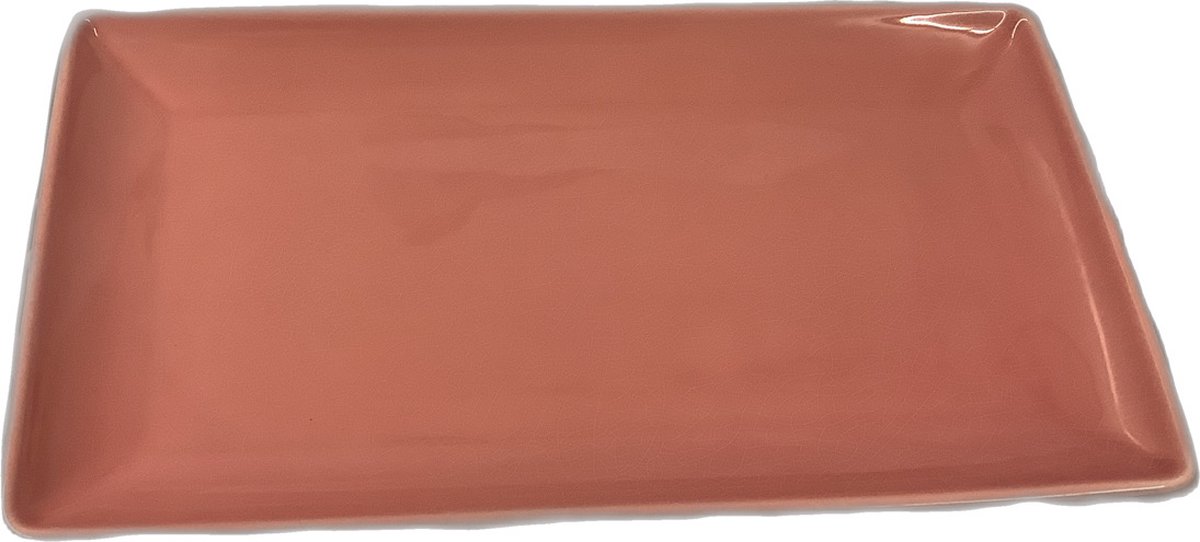 RAK serveerschaal roze 33,5x18,1x2,7 cm