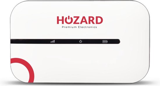 Hozard® MiFi Router - Draadloze WiFi Router - MiFi - 4G Simkaart - Mobiele 4G...