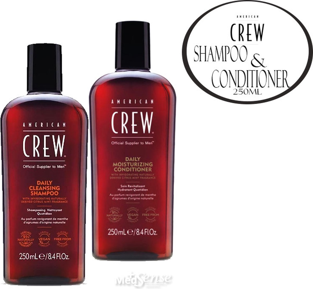 American Crew Daily Shampoo &Conditioner