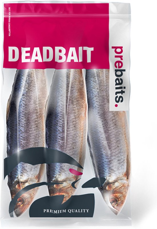 Doodaas Haring Groot - Vacuüm verpakt - 21-26CM - 2-4ST - Doodaas - Aasvis - Doodaas Vissen - Doodaas Set - Dood Aas Snoek - — afbeelding 2
