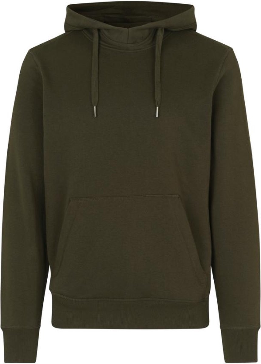 ID Hoodie Core Heren Olijf - Maat XL