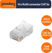 10 x RJ45 connector - Cat 5e - Unshielded - Gold-plated