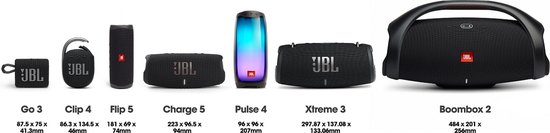 JBL Go 3 - Draadloze Bluetooth Mini Speaker - Zwart - JBL