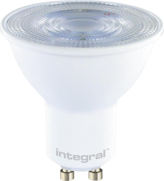 Kleverig Betasten Postbode Integral LED - GU10 LED spot - 3,6 watt - 2700K extra warm wit - 400 lumen  - dimbaar | bol.com