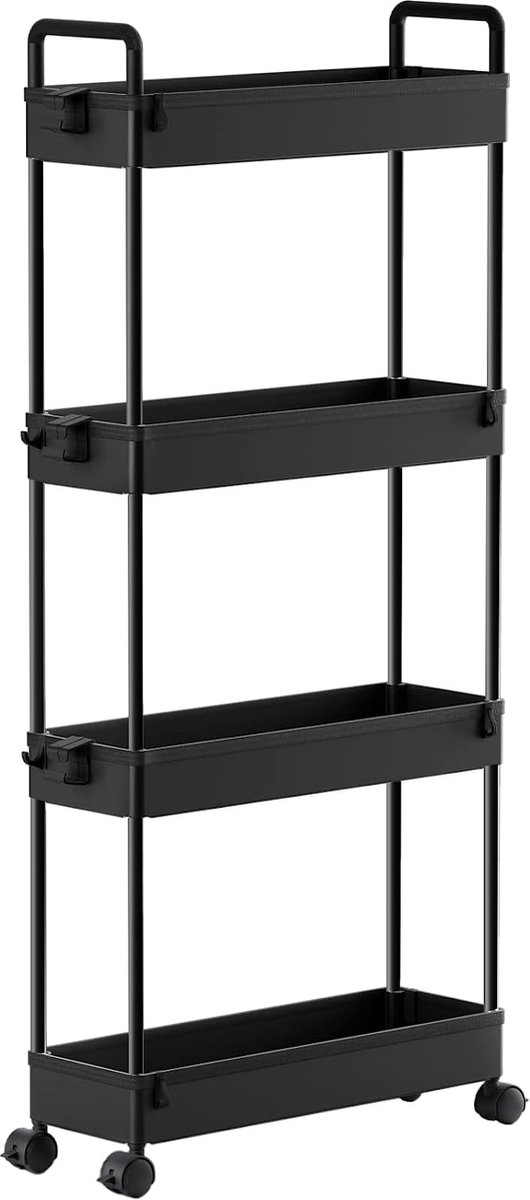 Serveerwagen - Keukentrolley - Op wieltjes – Duurzaam – Kitchen trolley – Serving trolley