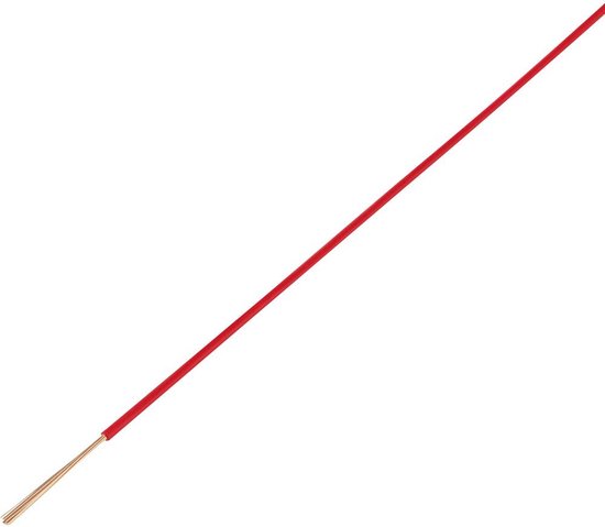 Conrad Components 605865 Voertuigsnoer FLRY-B 1 x 4 mm² Rood 5 m