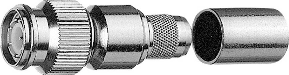 Telegärtner J01010A0053 J01010A0053 TNC-connector Stekker, recht 50 Ω 1 stuk(s)
