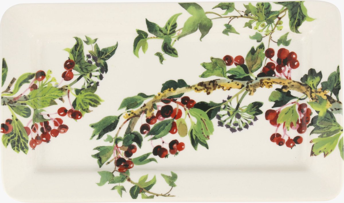 Emma Bridgewater Christmas Hawthorn & Ivy Medium Oblong Plate