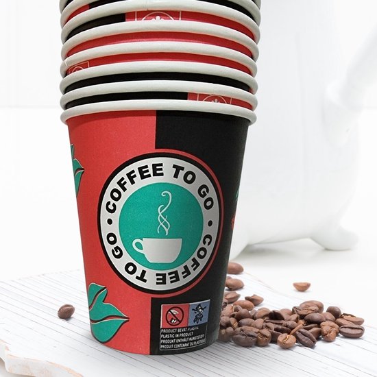 Gobelets en carton Coffee à emporter 200 ml 8 oz 1 000 pcs. Gobelets en  papier de café | bol.com
