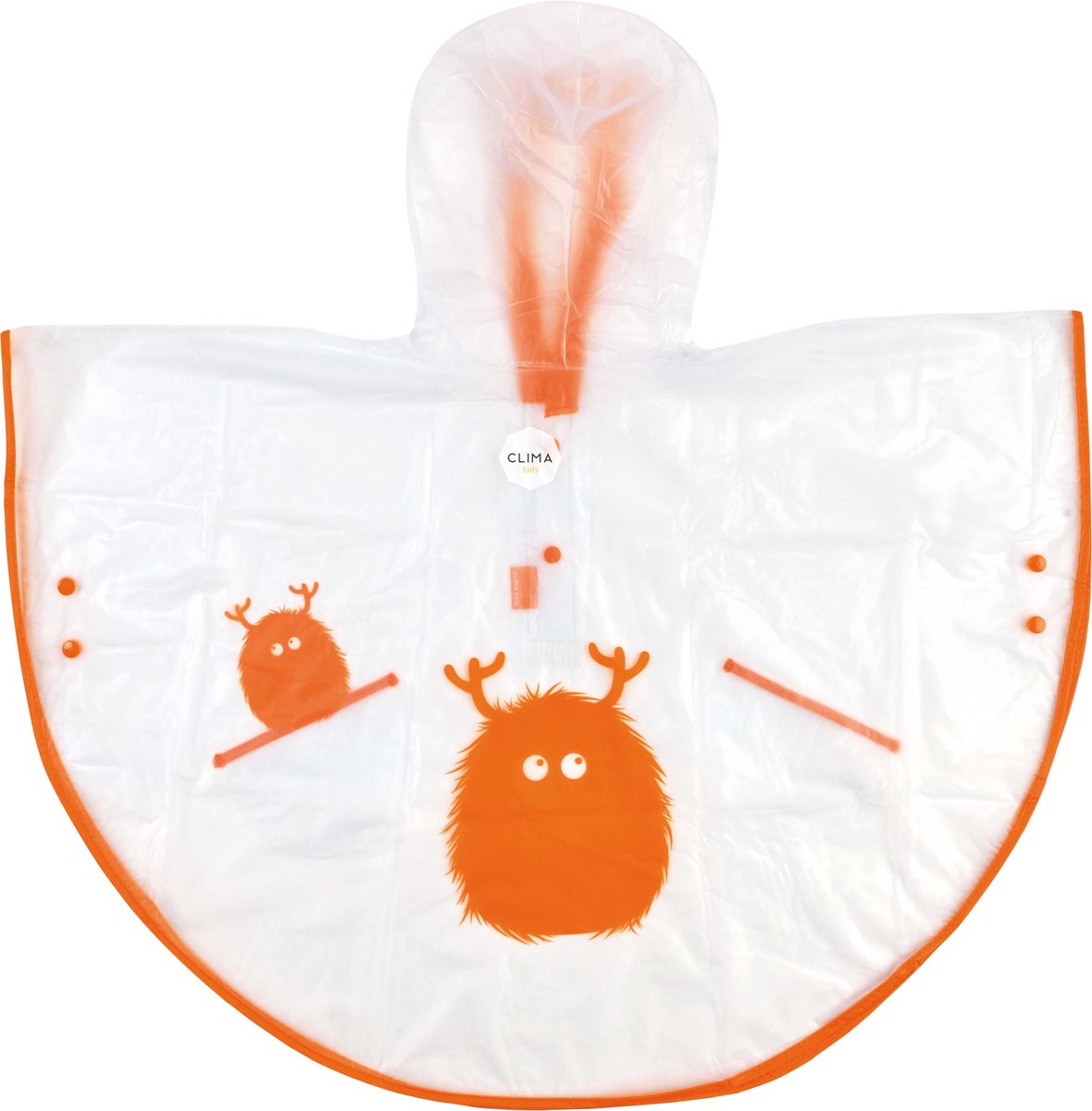 Editbar Lot De 4 Ponchos De Survie D'urgence - 125x100 Cm, PE, Réversible Orange/argenté, Compact, Léger 70g, Coupe-vent, Imperméable, Isolation Thermique