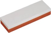 Flexovit Wetsteen - 200 x 50 x 25 mm (LxBxH) wit/rood