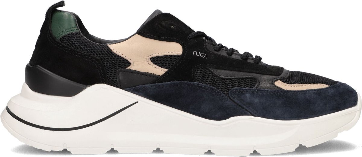 D.a.t.e Fuga Heren Lage sneakers - Heren - Zwart - Maat 44