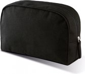 Trousse de toilette noire 28 x 18 cm
