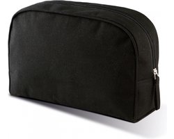 Kimood grote Toilettas - zwart - 28x18x9 cm - 5L - make-up etui