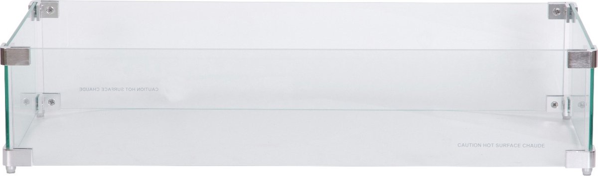 Happy Cocooning: Glazen ombouw Rechthoek (voor Cocoon Table Odin)