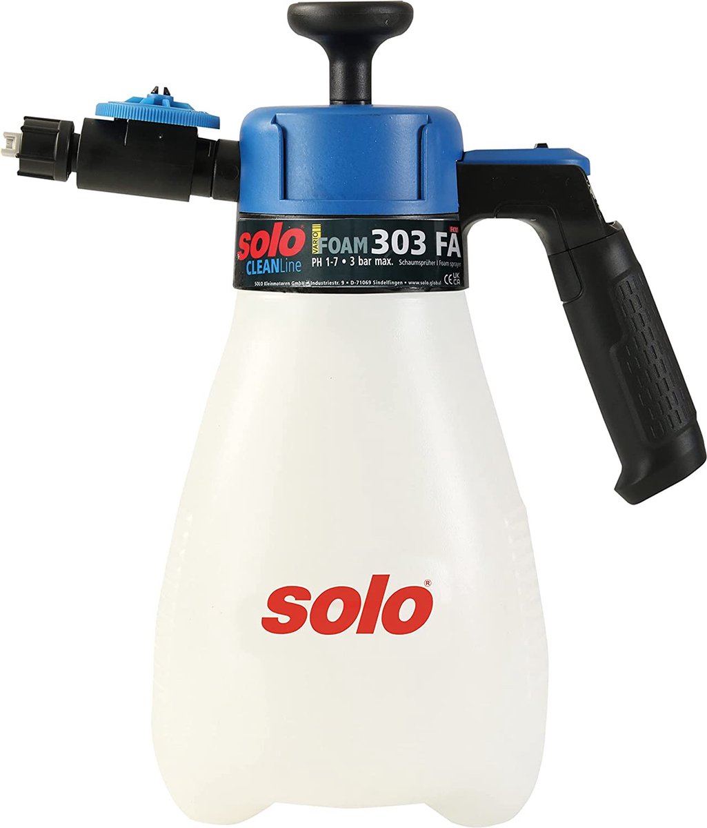 Schuimsproeier Solo 303 FA made in Germany - wit - 24.5 cm