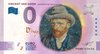 Afbeelding van het spelletje 0 Euro biljet 2022 - Van Gogh Zelfportret KLEUR