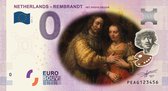 0 Euro biljet 2019 - Rembrandt Het Joodse Bruidje KLEUR