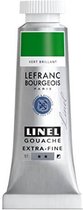 Lefranc & Bourgeois Linel Gouache Extra Fine Brilliant Green 204 14ml