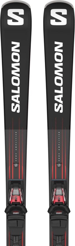 Ski Salomon modèle S/Max X9 Ti - Zwart/Rouge - Unisexe - Longueur 165 cm |  bol