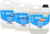 Mr.Boat Epoxy Universeel - 7500 gram - Transparante Resin / Epoxyhars - Met UV blocker - Mengbekers - Handschoenen – Tongspatels