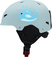 LIVLOV Skihelm - Skihelmen voor Kinderen - Winter Helmen - Winter Fietshelmen - Schaatsen Helmen - Blijf Warm - Unisex - Maat S（51-54CM）- Blauw