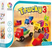 SmartGames - Trucky 3 - 48 opdrachten - Kinderpuzzel - vrachtwagens