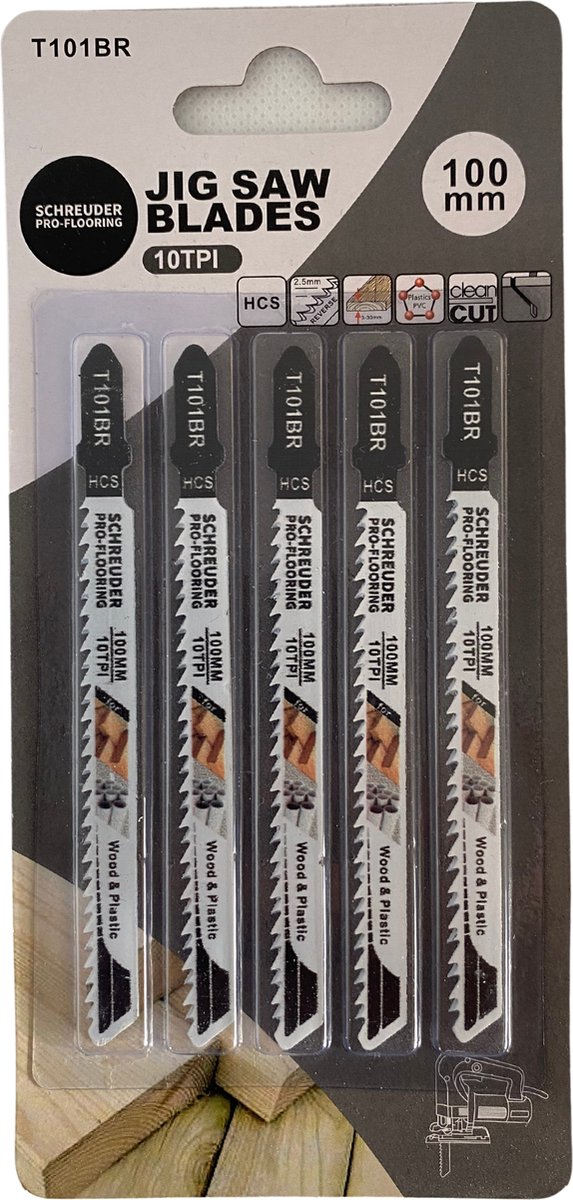Decoupeerzaagbladen - Decoupeerzaagblaadjes - Decoupeerzaagblad PVC - zaagblad