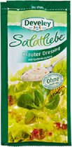 Develey Salatliebe portieverpakking kruidendressing 19% vet 14 x 75 ml verpakkingen
