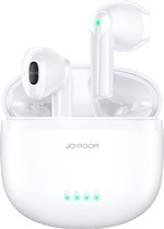Bol.com Draadloze Oortjes - Bluetooth Oordopjes - Earpods - Dual Mic - Oplaadcase - Geschikt voor Apple en Android - Wit aanbieding