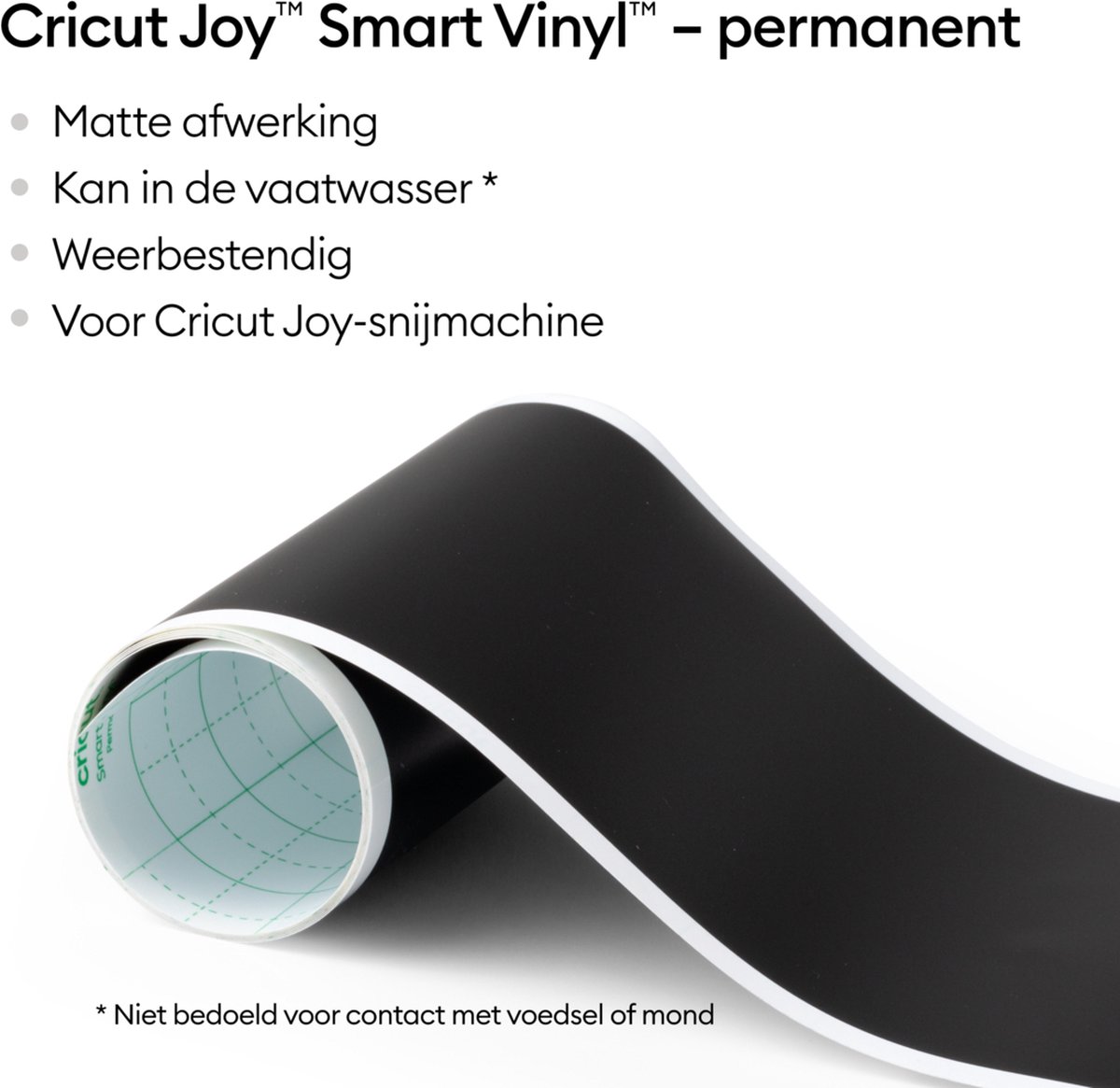 Cricut Joy Smart Vinyl - permanent - goud - 14x122cm