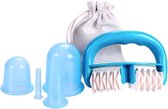 Siliconen Cupping massage set & Cellulite roller