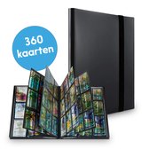 Eldur® Verzamelmap - 360 Kaarten - Zwart - A4 formaat