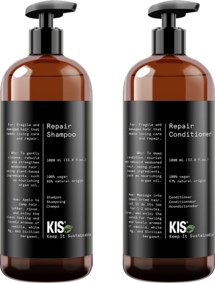 Kis Green - Repair - Shampoo & Conditioner 2 x 1000ml