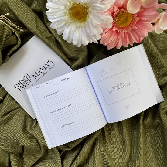 OHMY! – Zwangerschapsdagboek – 2 Mama’s – lesbisch stel - Invulboek – LGBTQ+ – Zwangerschapsherinneringen